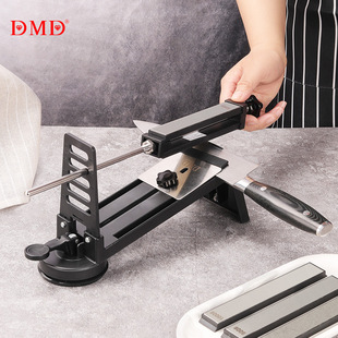 Factory Wholesale Dmd Fixed Angle Diamond Sharpener Household Sharpening Scissors with 3 Diamond Whetstones