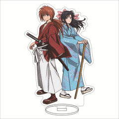 Rurouni Kenshin, Dachi Brand Himura Kenshin, Kamiya Kaoru, Myojin Yahiko, Saito Ichi acrylic pendant