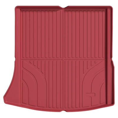 Front and Rear Trunk Mats, and | Modelə uyğun ayaqaltı - xiaomi-su7-trunk-pad-red