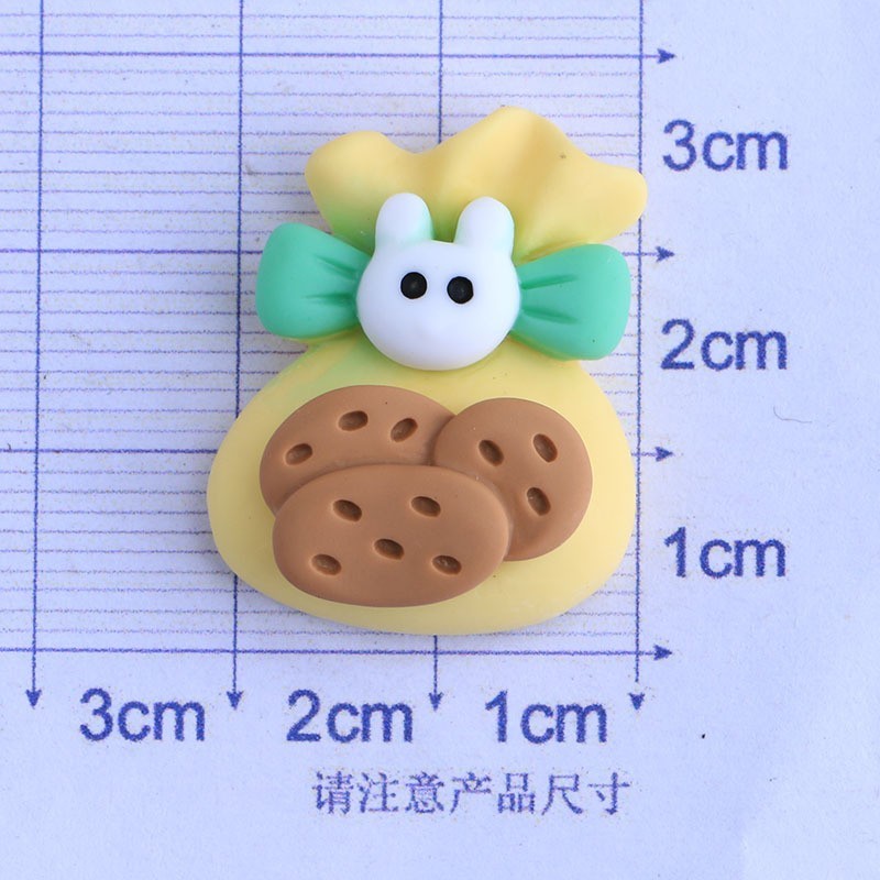圣诞卡通奶油胶DIY手机壳洞洞鞋材料包树脂配件发夹头饰批发|undefined
