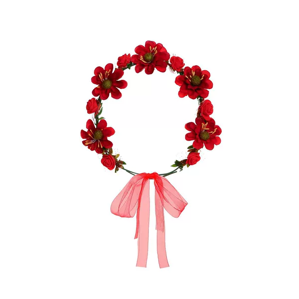 Red flower ring
