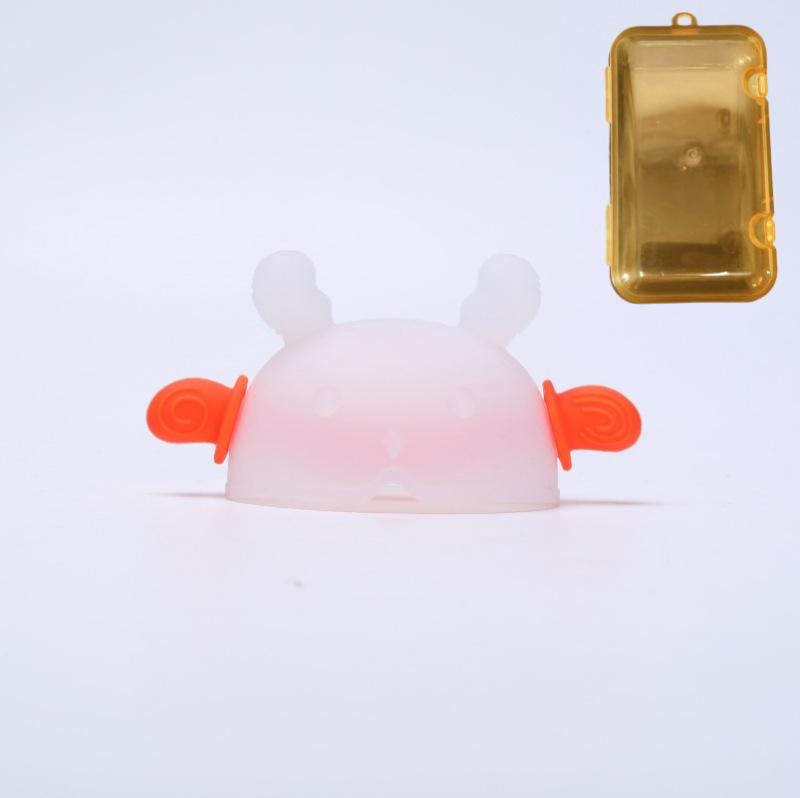 おしゃぶりベビーフードグレードウサギフルセット手で煮ることができる液体シリコーン特別ななだめるおもちゃ|undefined