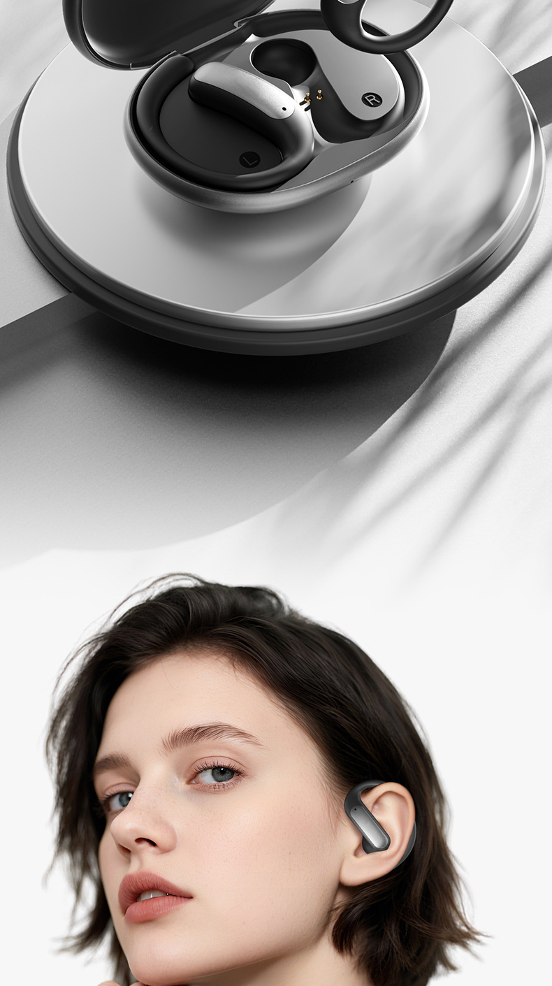 Wireless Sports Ear-hook Headphones With Long Battery Life_voghion.com