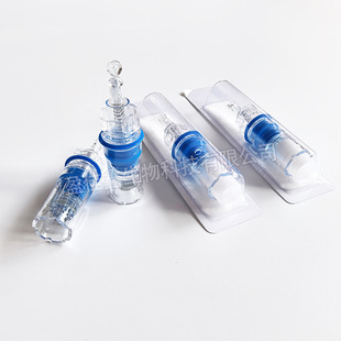 Dermapen4電動微針針頭電動納米微針卡口圓晶16針導入儀針頭耗材