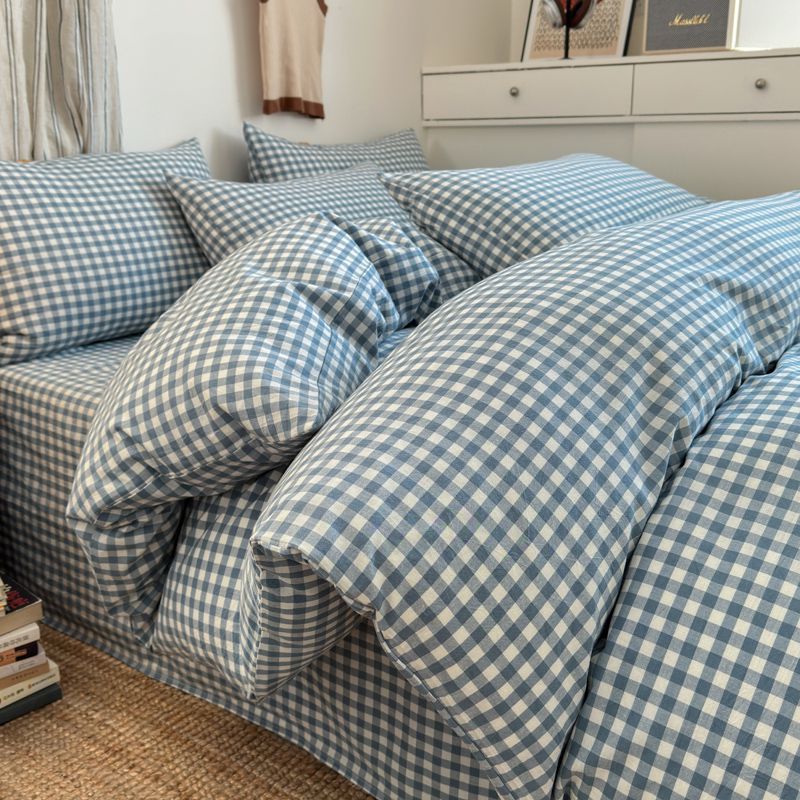 Verano ins funda de edredón de algodón de una sola pieza funda de edredón de algodón 2025 nuevo estilo 150x200x230 dormitorio individual