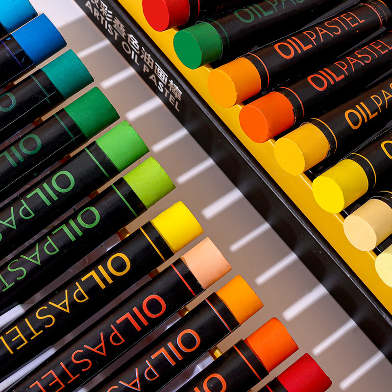 Huieryou Heavy-Color Oil Pastels for Art Students, 36 Washable Colors—Perfect for Painting Studios and Vibrant Oil Pastel Artwork