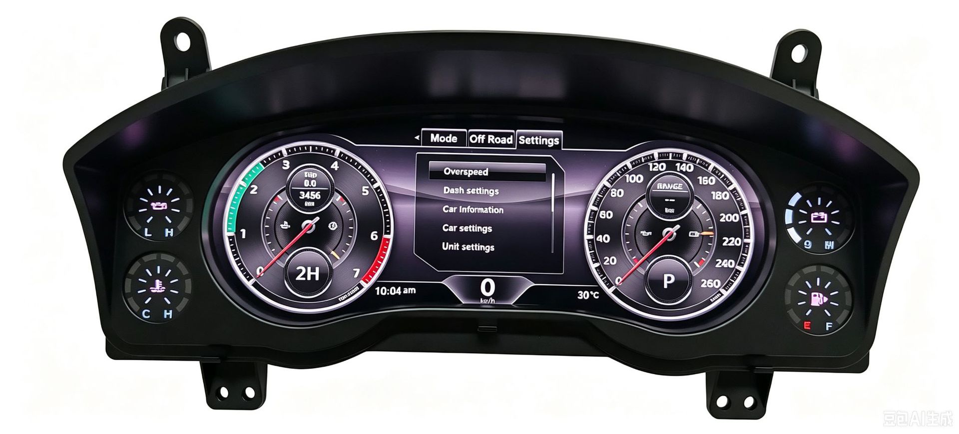 Suitable for Land Cruiser Lc200 Full Lcd Instrument Panel 12.3inch Non-Destructive Direct Plug-In Virtual Cockpit Instrument Assembly