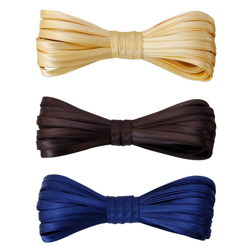 Cheongsam hemming strips, piping strips, colored ribbons, easy-iron webbing trims, clothing ribbon accessories, clothing satin fabrics