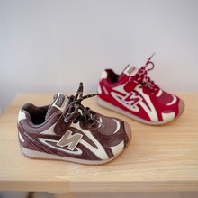 2025冬季新款童鞋男童软底舒适运动休闲鞋韩版加厚保暖女童阿甘鞋