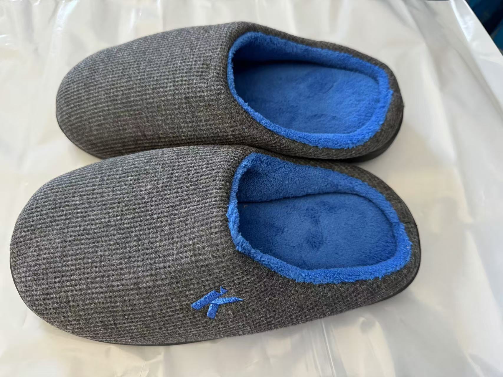 En stock fama pie BSCI gel de rebote lento gel esponja de memoria SEDEX-Zapatillas de algodón complejo resistente a pasos TPR undefined