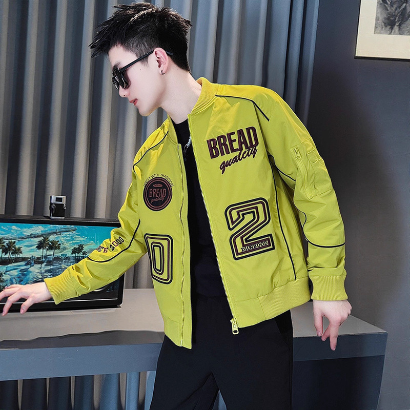 Baseball Jacket Men's 2025 New Trendy Popular Coat Autumn Spring Men's Autumn Fashion Casual Jacket