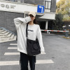 Nylon shoulder bag, capacious one-shoulder bag, fresh linen bag, Korean style