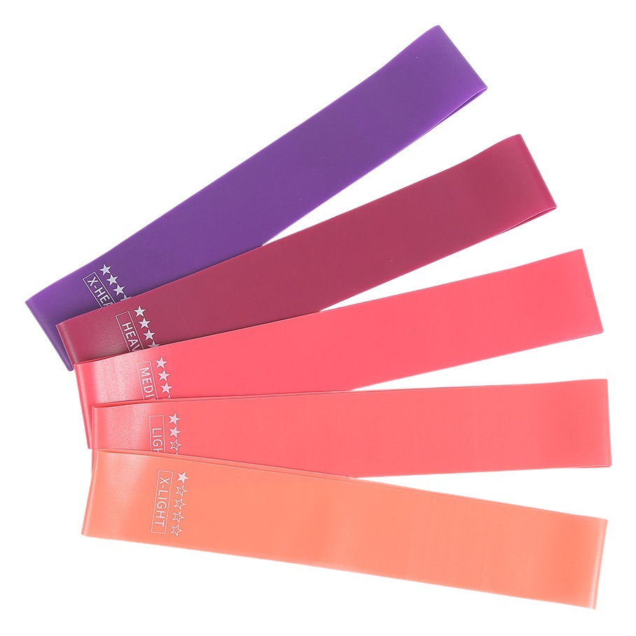 TPE elastic ring rubber sports strength tension band hip lifting hip beauty ring fitness elastic band yoga elastic band