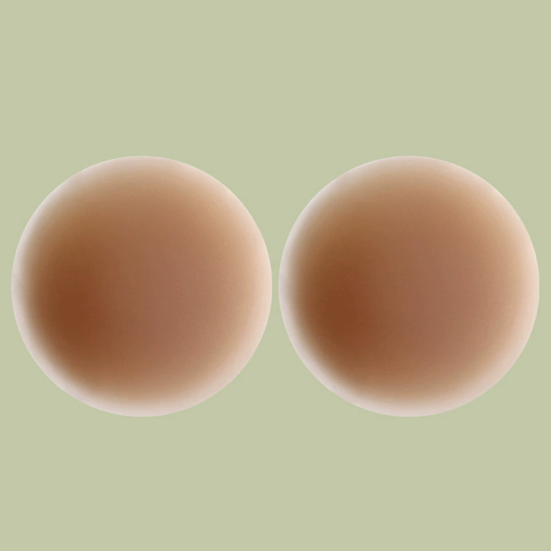 Silicone ultra-thin nipple stickers, invisible non-slip adhesive, lifting effect 7/8 cm