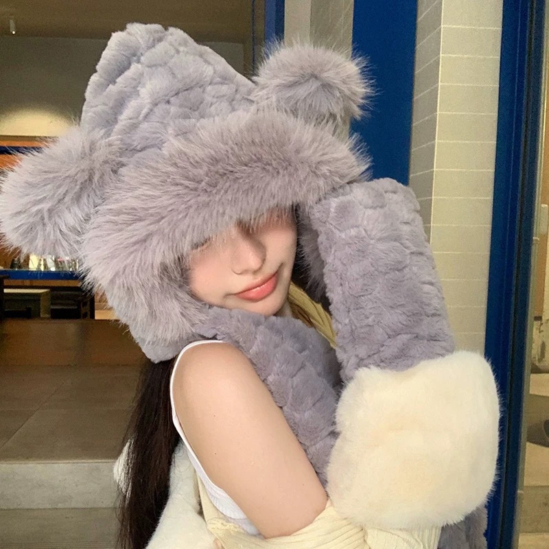 축구무늬 엠보싱 3종세트 [그레이]