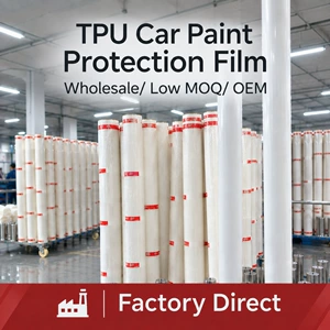 Hydrophobic 7.5Mil TPU PPF Film Anti Scratch Self Healing Car Paint Protection Film