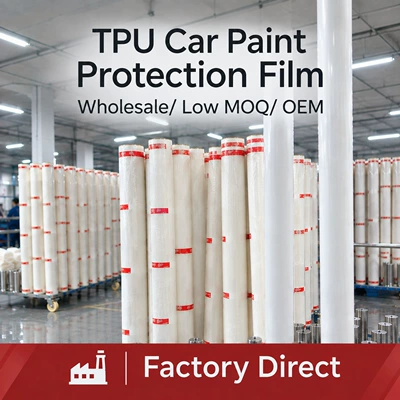 Hydrophobic 7.5Mil TPU PPF Film Anti Scratch Self Healing Car Paint Protection Film
