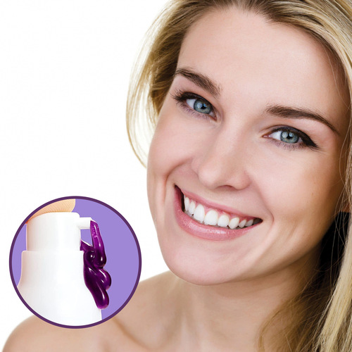 EELHOE v34 purple toothpaste, beautiful teeth, removes stains, prevents pigmentation, yellow teeth, cleans and whitens teeth