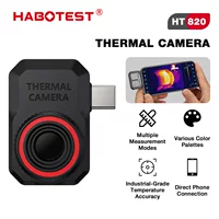 Тепловизор Huabo HT820 Фотографическая видеозапись теплового слежения Модуль инфракрасного термостата