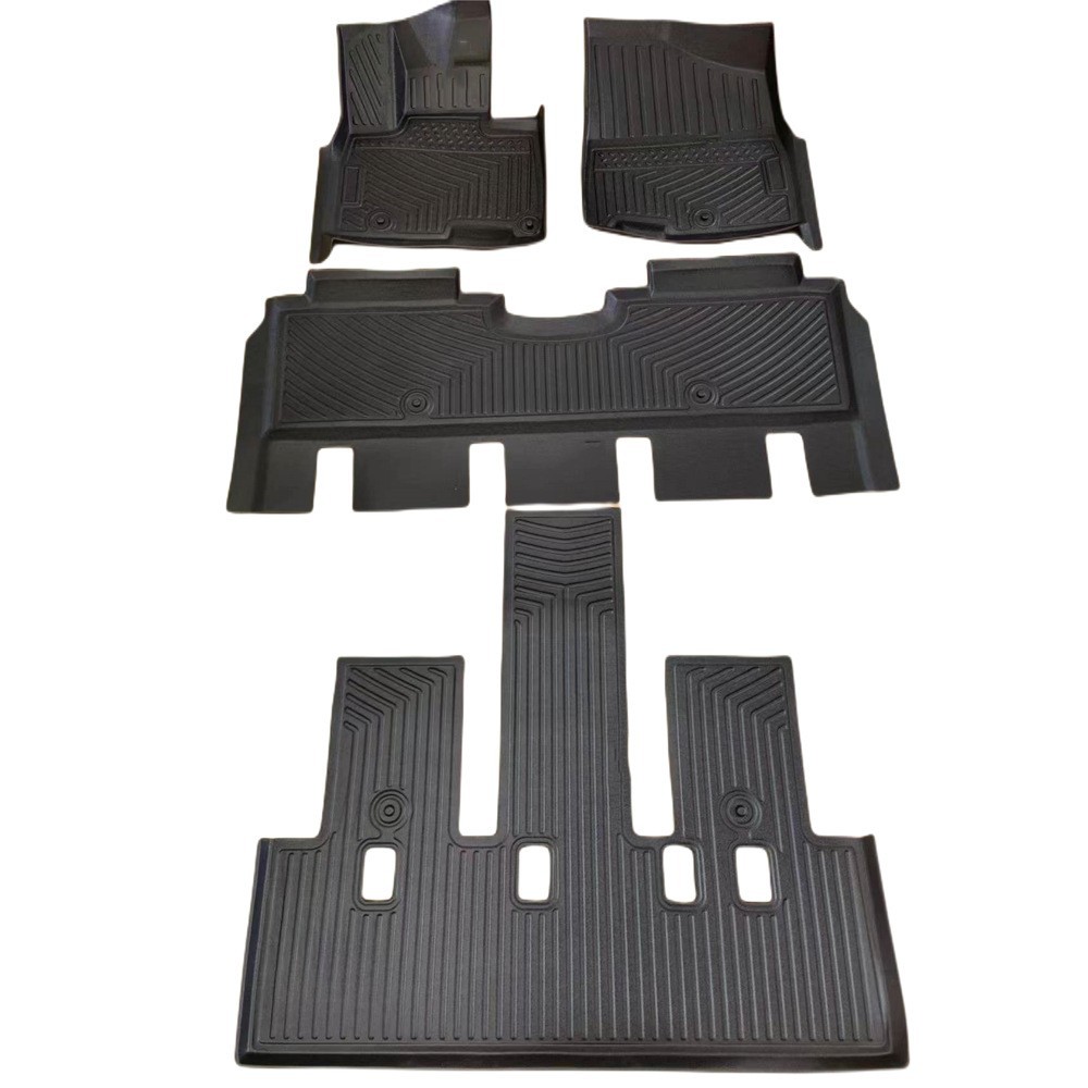 Alfombrillas para coche aptas para Jiahua de 7 plazas de 2020, hechas a medida con datos de escaneo del coche original, alfombrillas de TPE.