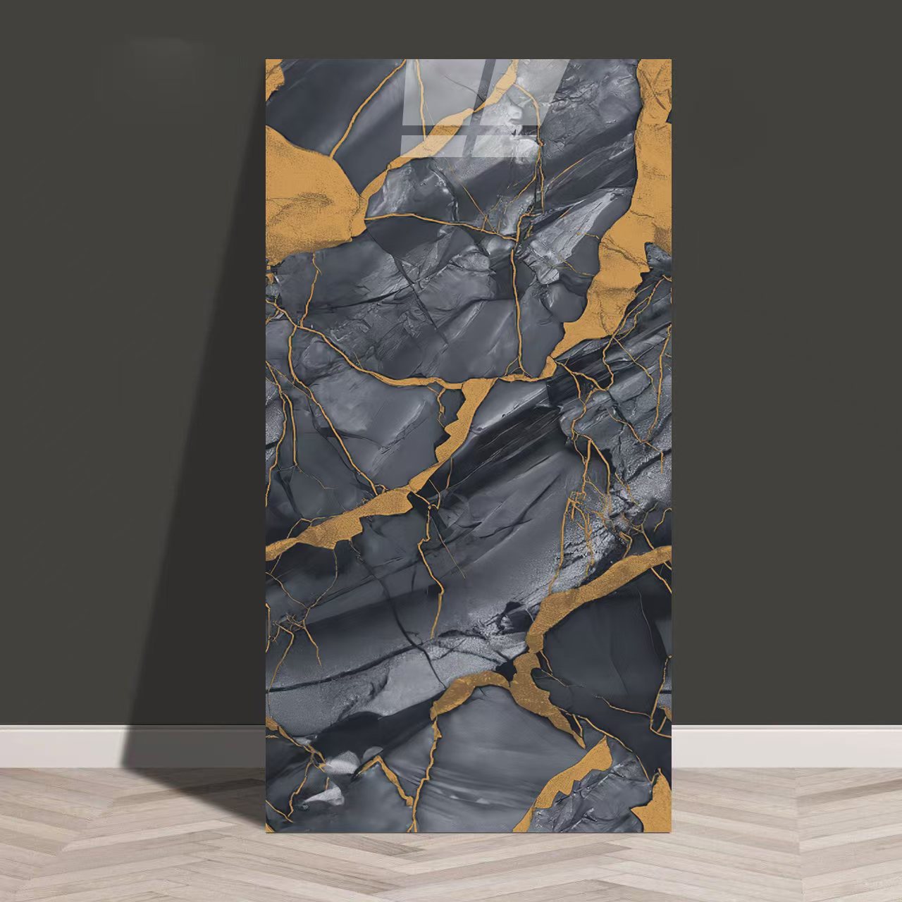 Baldosas de mármol transfronterizas autoadhesantes pegatinas de pared decorativas cocina gruesa baño renovación impermeable a prueba de aceite
