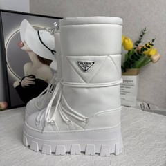 雪地靴2025新款高筒靴加厚保暖棉鞋休闲松糕厚底系带滑雪短靴冰雪