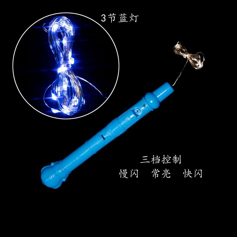 国境を越えた三節ハンドルカラーLED銅線灯が輝いている赤粉青緑紫暖白灯3メートル4メートル5メートルクリスマス|undefined