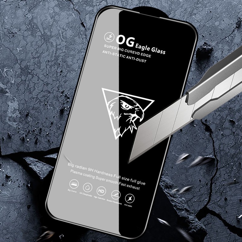 Suitable for iPhone 17 Tempered Glass Screen Protector, 15 High-Aluminum Anti-Static, Ip14 Apple 16 Pro Max Tempered Glass Full Screen Protector