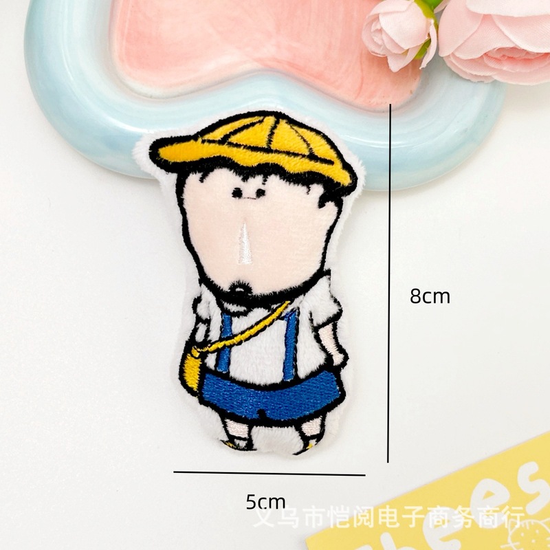 可爱蜡笔小新毛绒吱吱叫挂件公仔便便小新阿呆胸针鞋帽服装辅料批|undefined