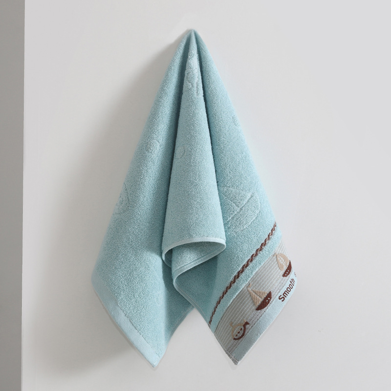 Toallas de algodón puro, tipo A, al por mayor, gruesas, suaves, absorbentes, de poliéster y algodón, toallas faciales para adultos, de secado rápido, para lavarse la cara.