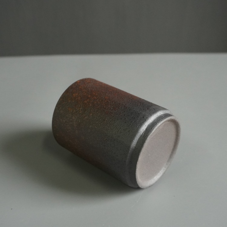 Rustikale Keramik Espressotasse - Handgefertigte Kaffeetasse_voghion.com