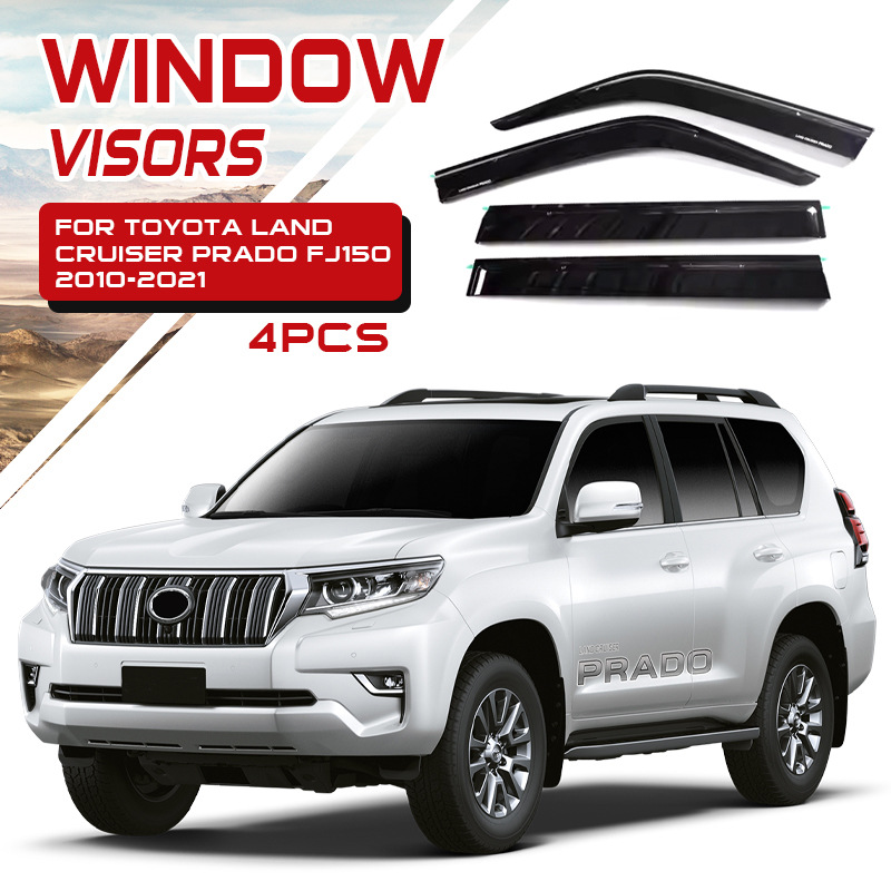Adecuado para protectores de lluvia y parasoles para ventanas de automóviles Toyota Prado Cruiser LC300 LC200 LC250.