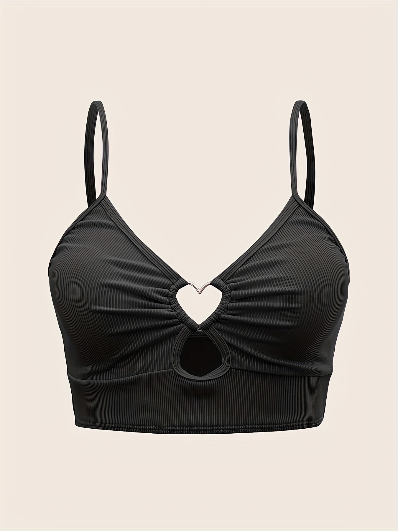 2023 AliExpress Amazon traje de baño europeo y americano Correa mujer de tres puntos bikini sexy hueco triángulo traje de baño