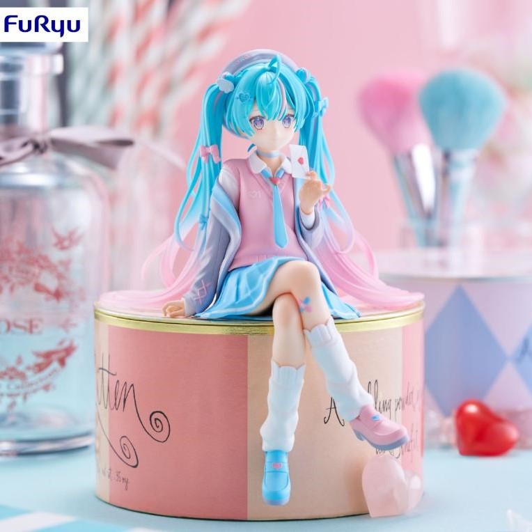 Original japonés original Hatsune Miku MIKU Hatsune Patrol hecho a mano Jingpin caja ciega adornos periféricos de animación