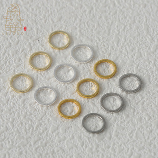 �~����18k��ɫ�]��Ȧdiy�ֹ�����朸�Ƭ���Ϸ���Ȧ�Ʒ���