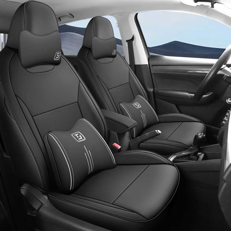 Skoda – Modelə uyğun (Original) oturacaq örtükləri Cover Dedicated Full - mysterious-black-deluxe-edition-note-car-model-year-rear-row-half-cover
