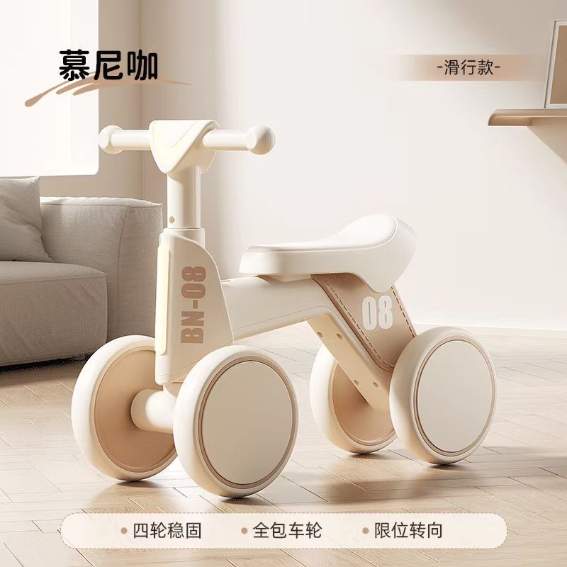 厳選児童バランス車1、3歳乳幼児の赤ちゃんの歩行車は子供の四輪滑走車に足を踏み入れていない