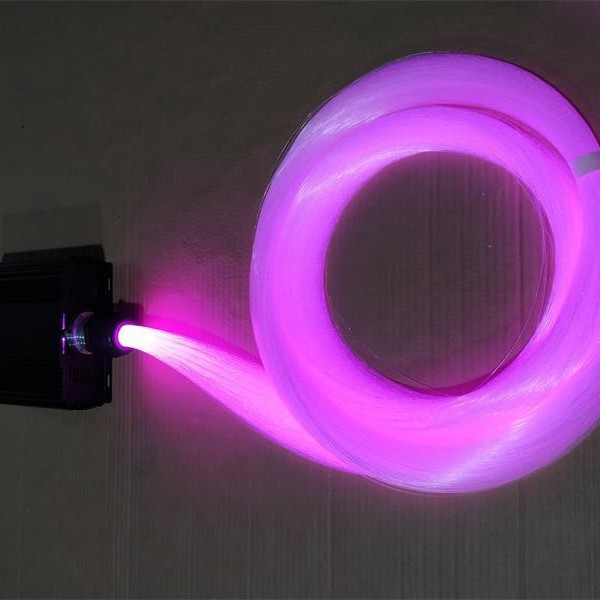 45W RGB光纤小包装网红光纤灯套装厂家直销KTV清吧婚礼现场装饰灯