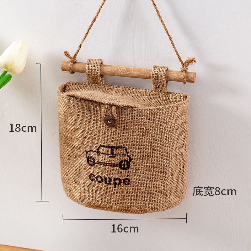 Sports car single bag [Jute]
