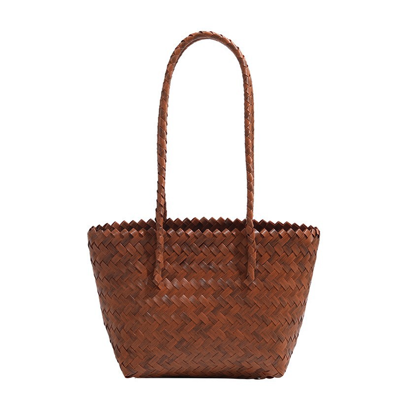CHARHP & KEJNT Official genuine goods New Fashion Straw Woven Bag Woven Large Capacity Shoulder Handbag for Women