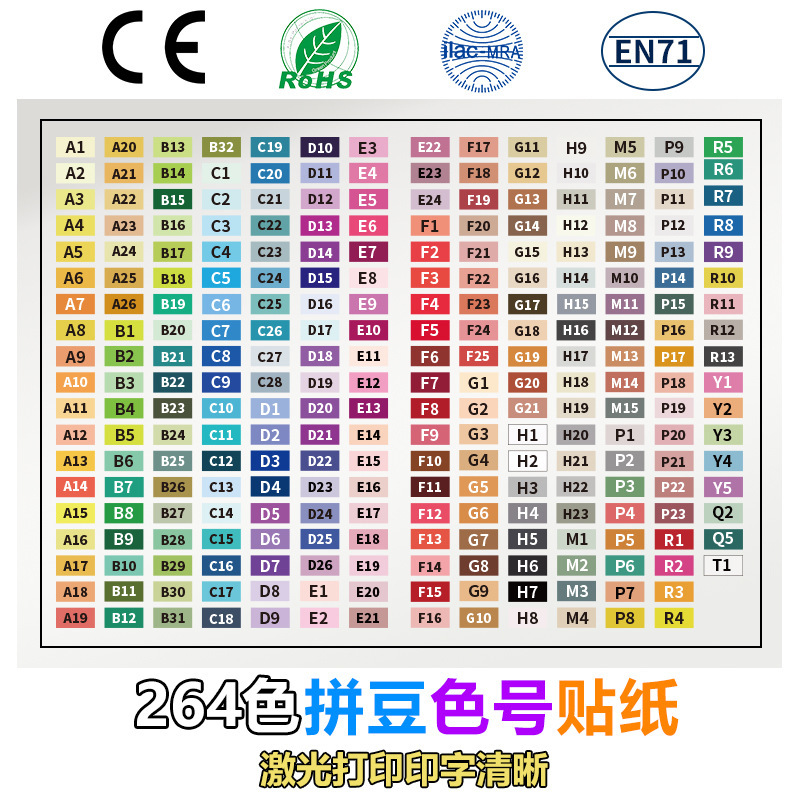 Wholesale DIY Bead Color Number Stickers, Non-Adhesive Stickers, Children's Educational Toys, 221 Color Bead Color Number Stickers Wholesale DIY Bead Color Number Stickers, Non-Adhesive Stickers, Children's Educational Toys, 221 Color Bead Color Number Stickers