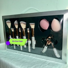 人気の両面カラーボックス 27本セット ダイヤモンドブリンブリンメイクブラシセット Diamond Bling Makeup Bruses