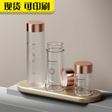 现货30/60/90颗时空软胶囊精华瓶子PS透明分装瓶高端保健品塑料瓶