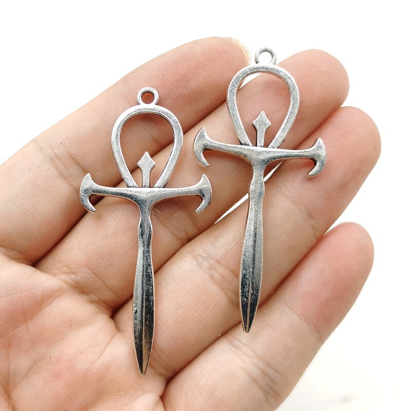 cross-border trade diy alloy pendant gothic vampire ankle cross sword pendant accessories cross-border trade diy alloy pendant gothic vampire ankle cross sword pendant accessories