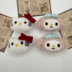 创意卷毛绒三丽鸥系列kt布丁狗玉桂狗美乐蒂儿童鞋袜服装背包挂件