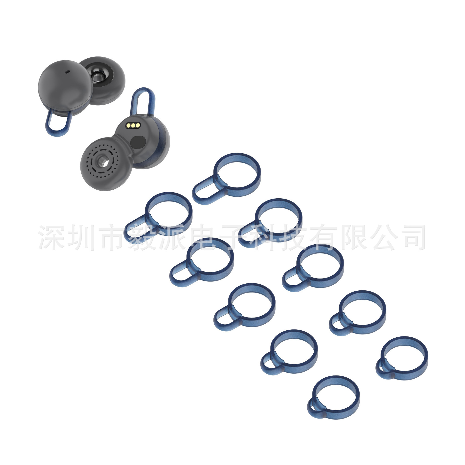 This is a protective case and anti-loss stand for SONY Sony-LinkBuds WF-L900 Bluetooth headphones undefined