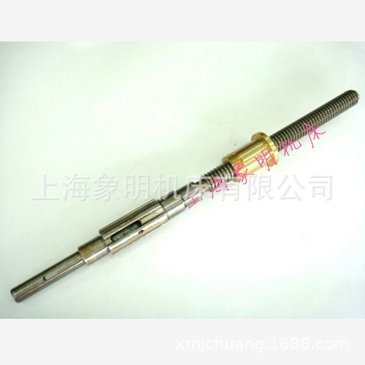 X62W/X52K横向丝杆-北京第一机床铣床升降/纵向长丝杆铜螺母 修理