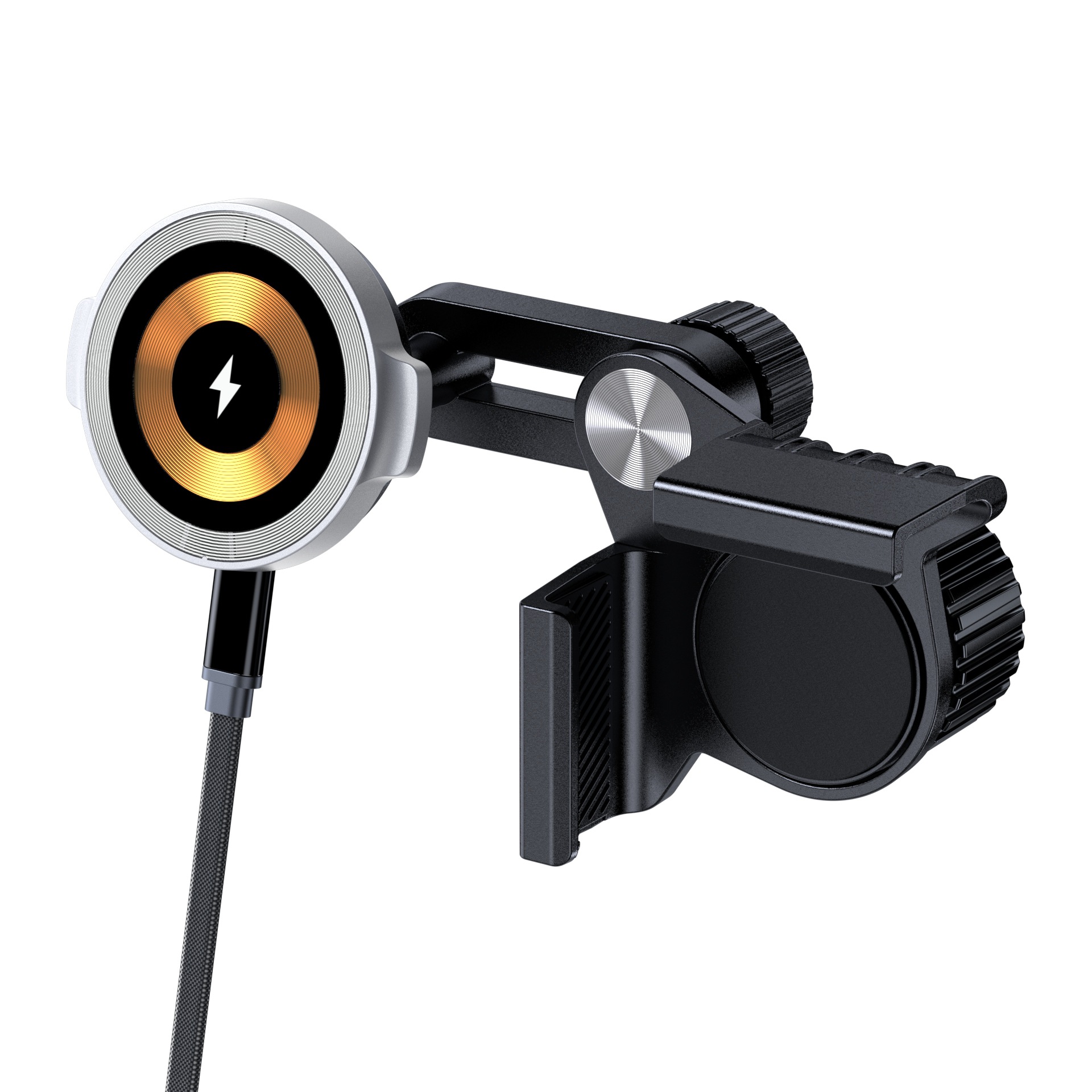 Magnetic wireless charging car screen mobile phone holder
