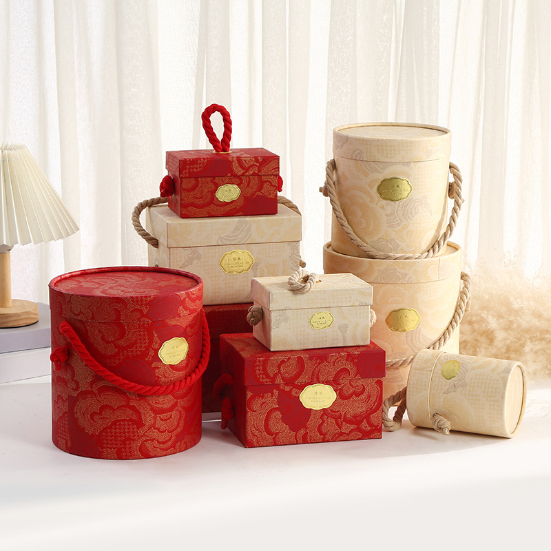 国风中式伴手礼盒生日礼物盒结婚喜糖盒高级感年货礼品包装盒现货
