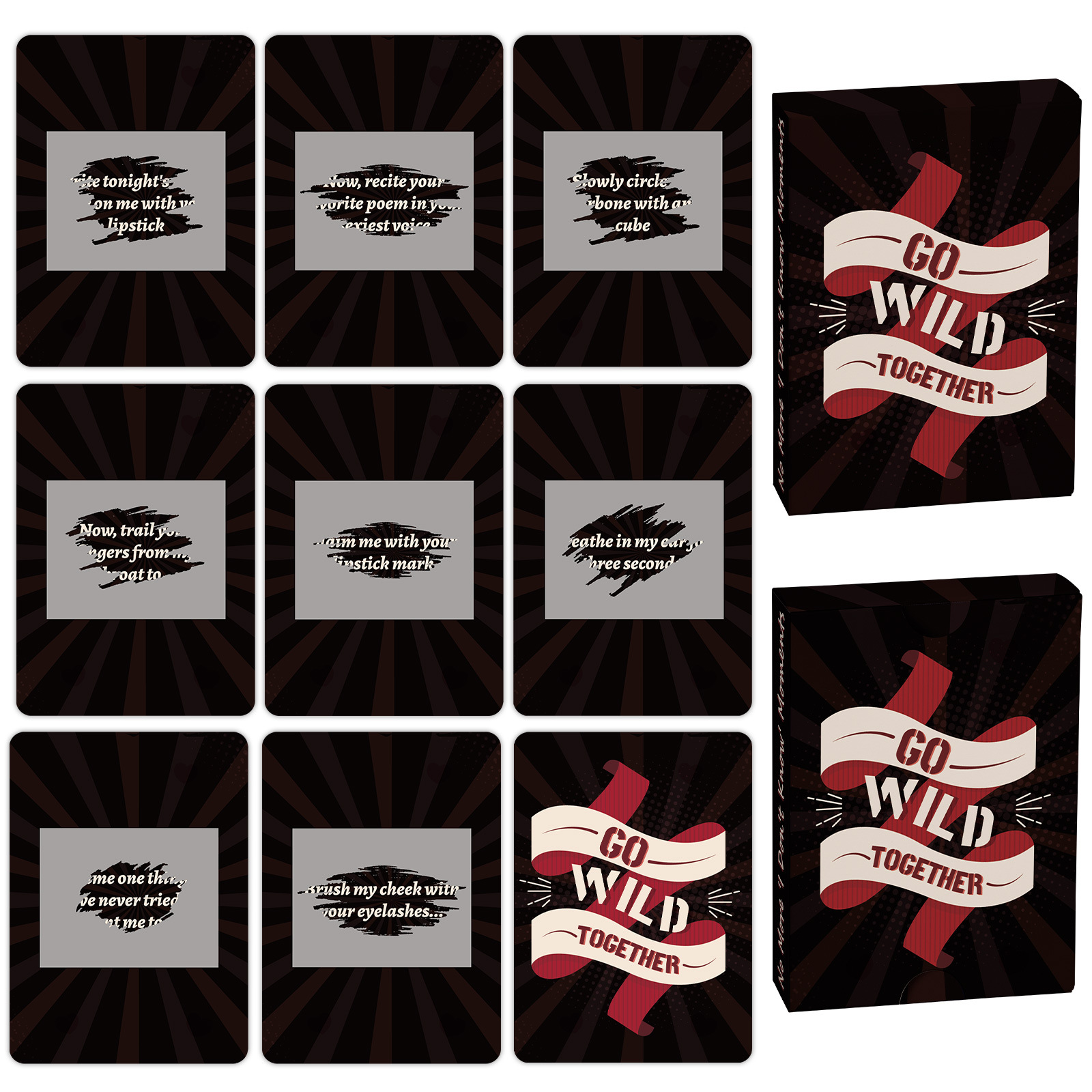 Scratch-off Cards For Couples Interactive Game Anniversary Gift_voghion.com